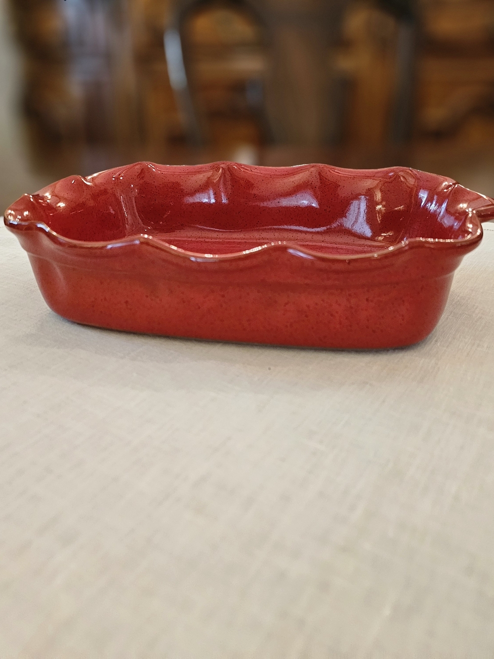 De Silva Terre D'Umbria Red Terracotta Rectangular Baking Dish 10.5×7.5" (26cm)
